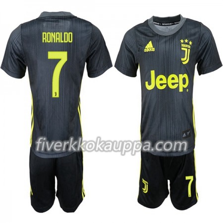 Jalkapallo Pelipaidat/Peliasut Juventus Ronaldo 7 Lasten Kolmaspelipaita 2018-2019 Jalkapallo Pelipaidat/Peliasut Juventus Ronaldo 7 Lasten Kolmaspelipaita 2018-2019